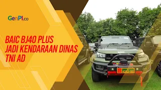 BAIC Serahkan 22 Unit BJ40 Plus kepada TNI AD untuk Kendaraan Dinas
