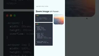 CSS Trick - Zoom Image on Hover