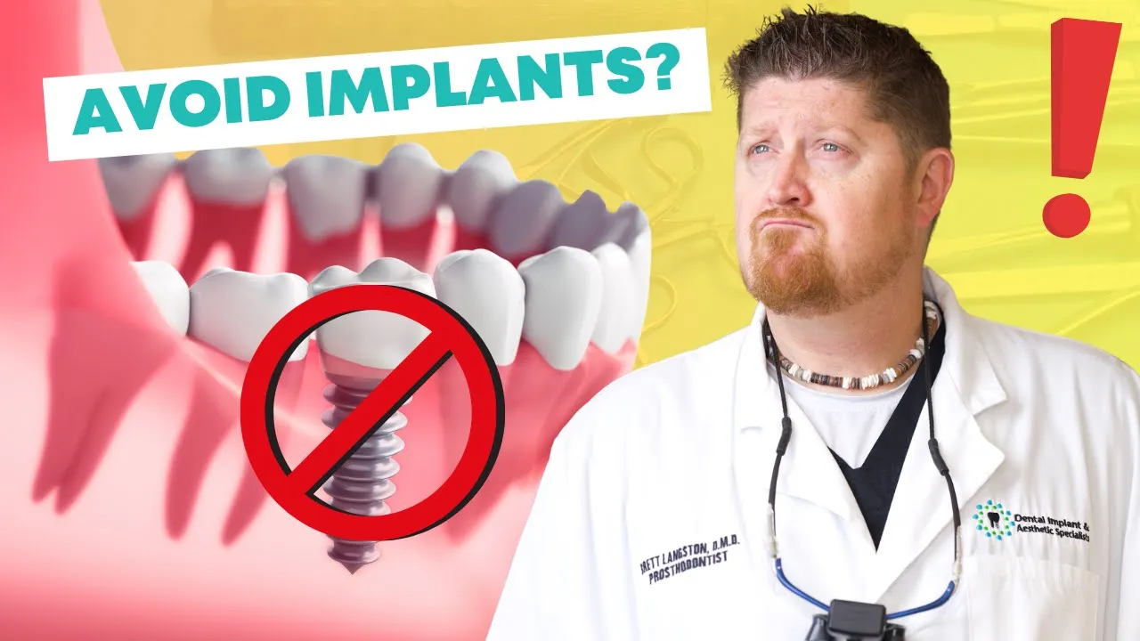 Outline Video The Top Reasons You Should NOT Get Dental Implants