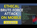Unlocking any phone Brute Force Attack on Mobile with cilocks in Kali Linux Ethical Hacking 2025