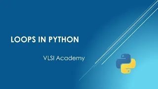 lec4 loops in python learn in 5 minutes python bootcamp