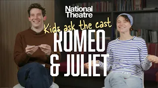 josh oconnor and jessie buckley answer kids questions romeo u0026 juliet national theatre