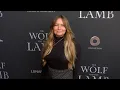 Lindsey Haun on the red carpet at the premiere of The Wolf and the Lamb