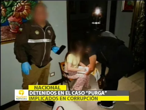 Detenidos en el caso Purga implicados en corrupción