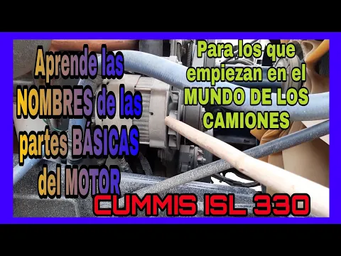 Download MP3 Partes BÁSICAS del MOTOR DIÉSEL💪  CUMMIS ISL 330.😎