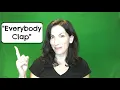 Sing Everybody Clap with Nancy (FULL SONG W/ ACTIONS)