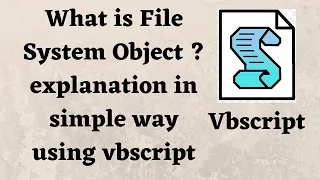Complete File System Object in Vbscript - All you need to know fso in vb