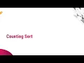 2 21 - Counting Sort