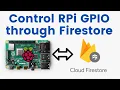 Controlling Raspberry Pi GPIO through Realtime Cloud Database Firebase Firestore
