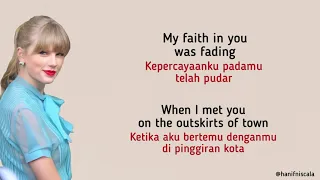 taylor swift love story taylor s version lirik terjemahan