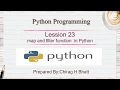 map and filter functions in python Lesson 23 Python in Hindi