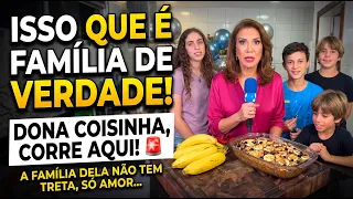 DONA COISINHA, CORRE AQUI‼️pra ver os netos da Comadre Joanna Maria fazendo um bolo de banana