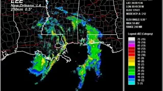 2011 Lee - New Orleans LA WSR-88D Radar Animation