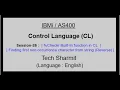 Checkr Built-in function in cl program CL programming CL program for Beginners