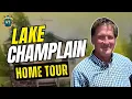 384k Lakefront Home Tour 1385 Blockhouse Point Rd North Hero VT Lake Champlain