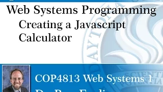 Web Programming - Creating a JavaScript Calculator