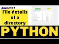 Collecting all files with details from the input directory and creating DataFrame Part II