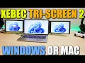 Xebec Tri-Screen 2 2022 Review Easily Add Triple Monitor to Your Windows PC or MacBook Pro