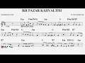 BİR PAZAR KAHVALTISI--Em--(Play Along)--:Guitar,Keyboard,Flute,Violin,Ukulele,Melodica,Recorder.