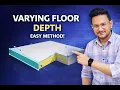 Revit Floor Varying Depth Using Modify Sub Elements Complete Guide