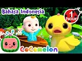Lagu Ayo Dayung Perahumu 🛶 Row, Row, Row Your Boat | CoComelon Bahasa Indonesia - Lagu Anak Anak