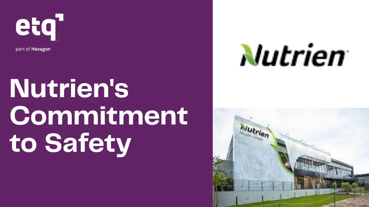 Nutrien's Commitment to Safety | ETQ
