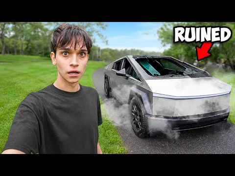 Download MP3 My Tesla Cybertruck is destroyed..