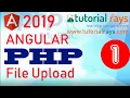 1 Angular 7 PHP MySql File Upload Angular PHP MySql Image Upload 2019 - Tutorial Rays