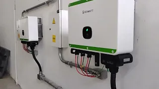 Teste de Anti-ilhamento Inversor de 30kW GROWATT