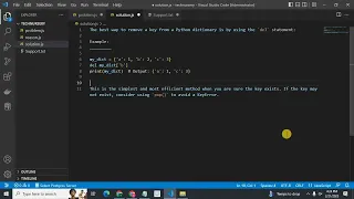 How to Remove a Key from a Python Dictionary Simple Guide