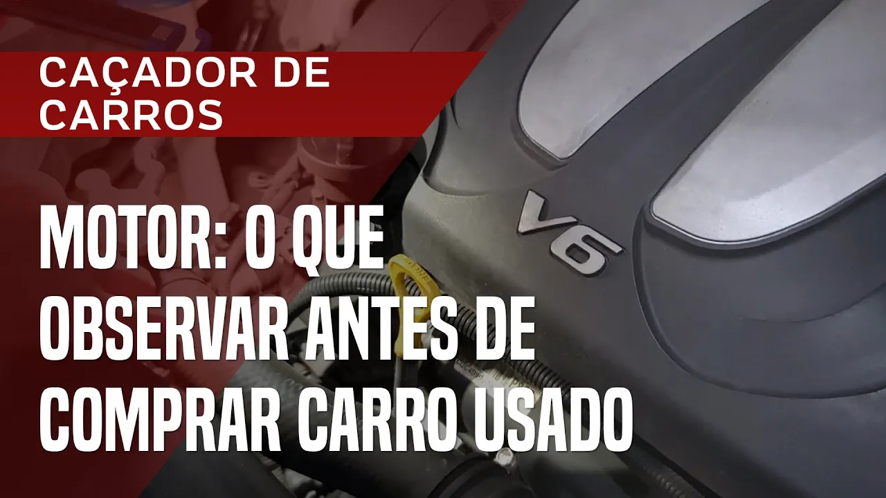 3 coisas que você precisa observar no motor do carro antes de comprá-lo