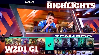 SK vs BDS - Highlights | Week 2 Day 1 LEC Spring 2024 | SK Gaming vs Team BDS W2D1