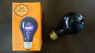Walmart 75watt Incandescent Black Light Bulb newer