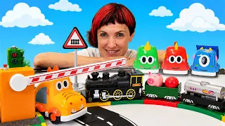 Капуки Машины – железная дорога для паровозика!
