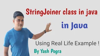 StringJoiner Class in Java Java 8 StringJoiner with example