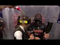 Lauren Jbara drenched in champagne 10-12-2024