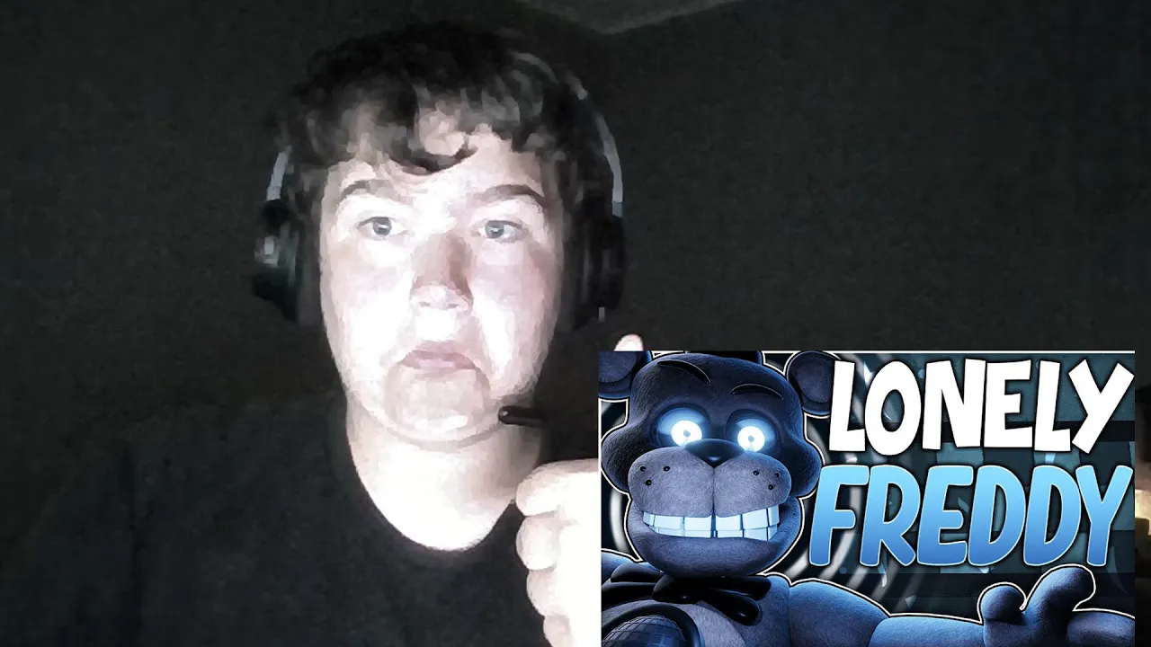 A Microwave reacts too FNAF - LONELY FREDDY SONG LYRIC VIDEO - Dawko & DHeusta