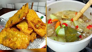masak enak hari ini : sayur lodeh , tempe goreng
