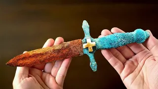 Epic Restoration of a Rare WW1 Dagger - Historical Relic Repair