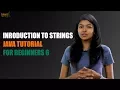 Introduction to Strings Java Tutorial for Beginners 6 TalentSprint Coding Prep