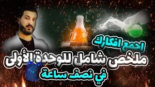 ملخص أسطوري شامل الوحدة الأولى 1 فيزياء BAC2024 