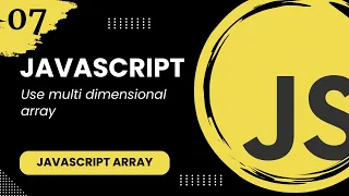 JavaScript Array - Use multi dimensional array