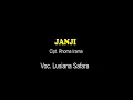 Download Lagu Janji (caver) Lusiana Safara