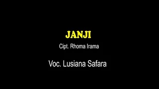 Download Janji (caver) Lusiana Safara MP3