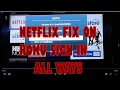How to Fix Netflix not working on Roku