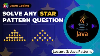 Java program to print star pattern Learn Coding