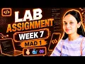 Mad 1 Lab Assignment Week 7 Solution AI Gurl