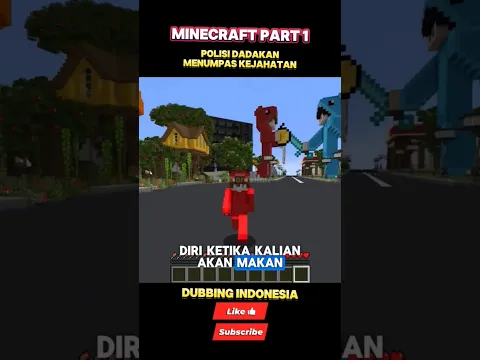 Menjadi polisi di minecraft 😱