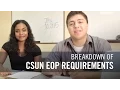 Requirements to apply for EOP at CSU Northridge