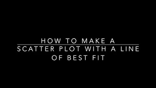 R STUDIO How to Make a Scatter Plot